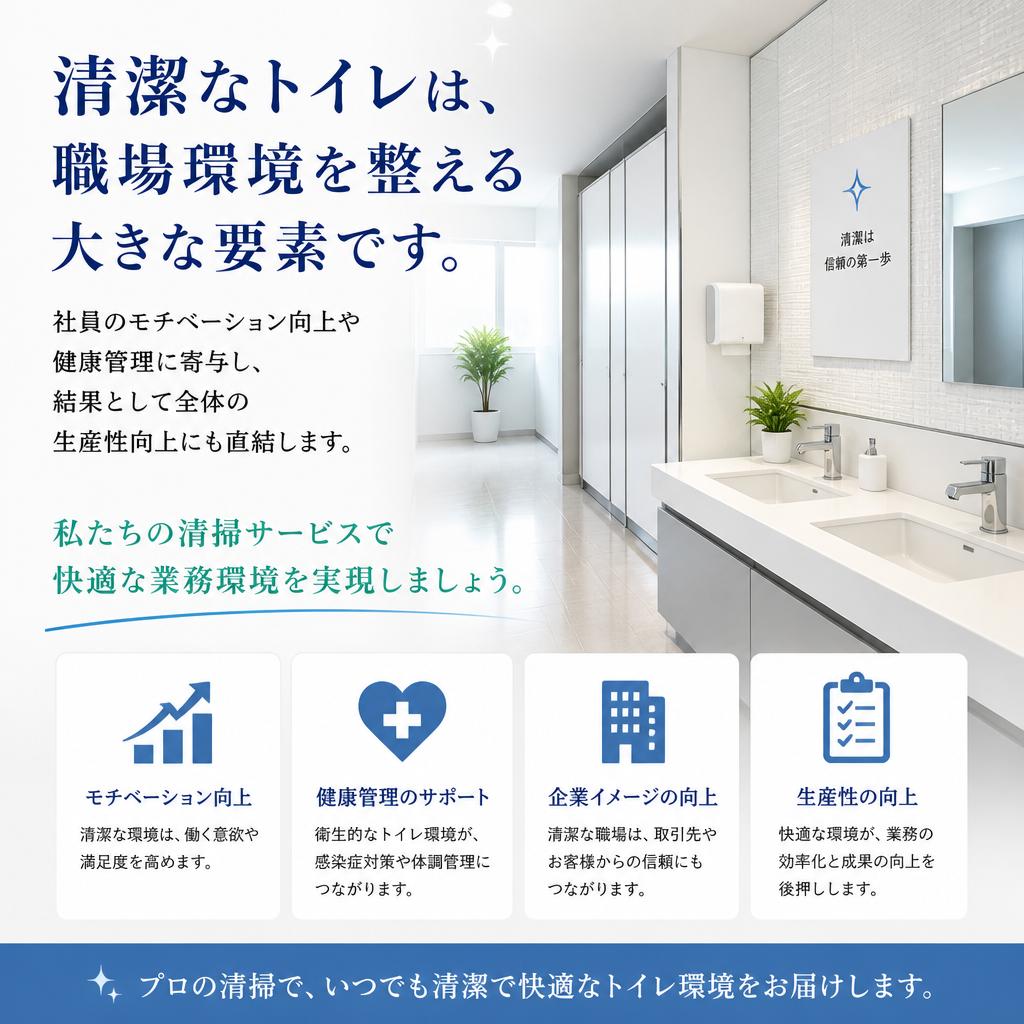 清掃による生産性向上のメリット